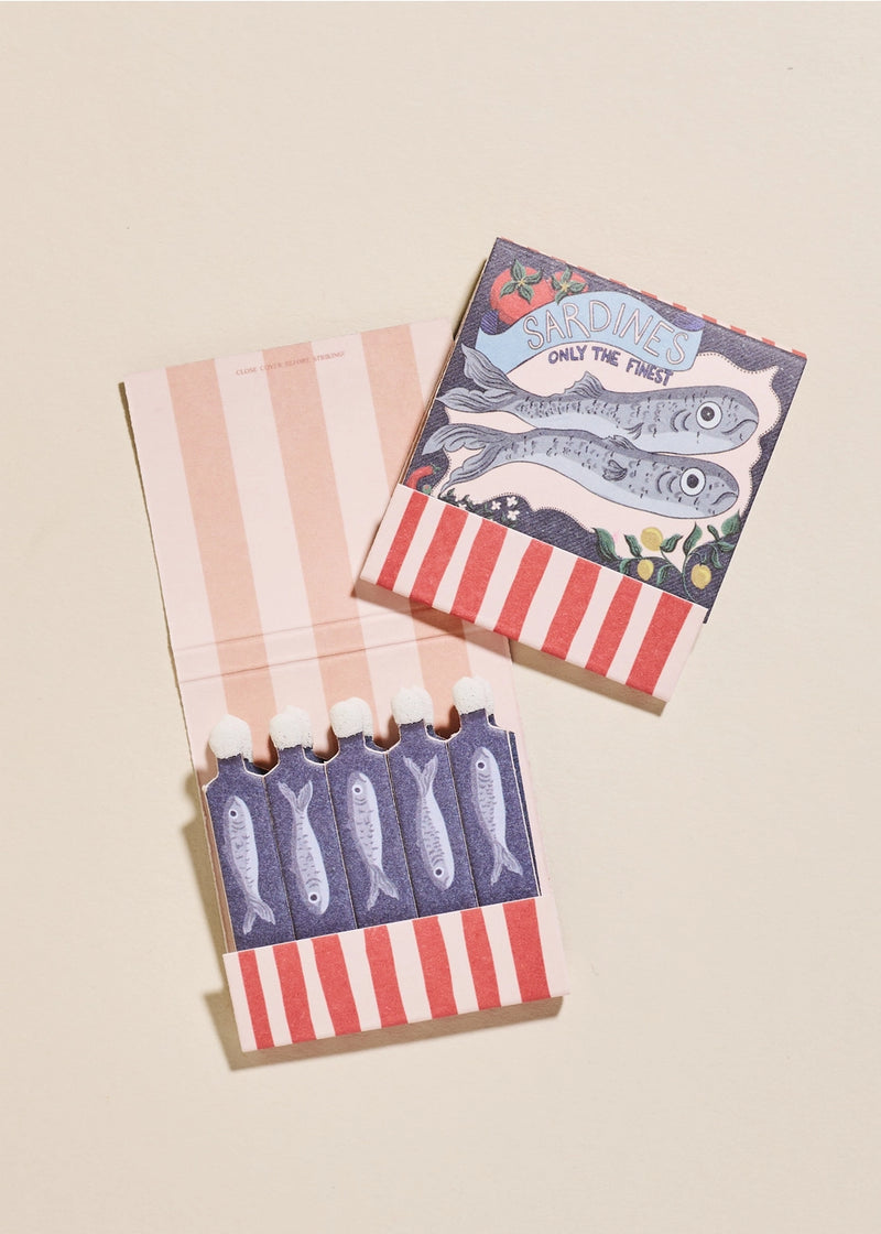 Tinned Fish Matchbook | One & Only Paper